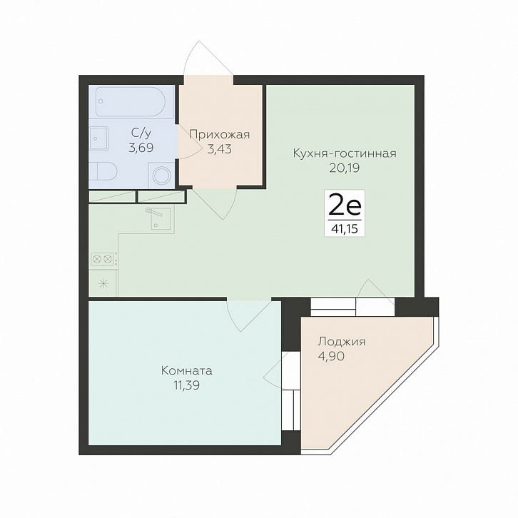 Помещение 0000042786 (Flora; ) планировка