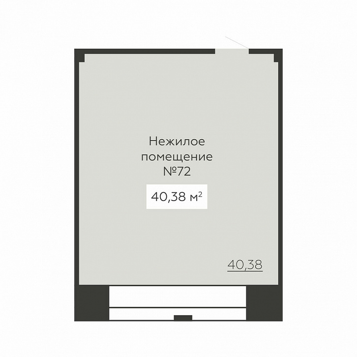 Помещение 0000030101 (SENATOR; г. Воронеж, ул. 20-летия Октября, 59) планировка