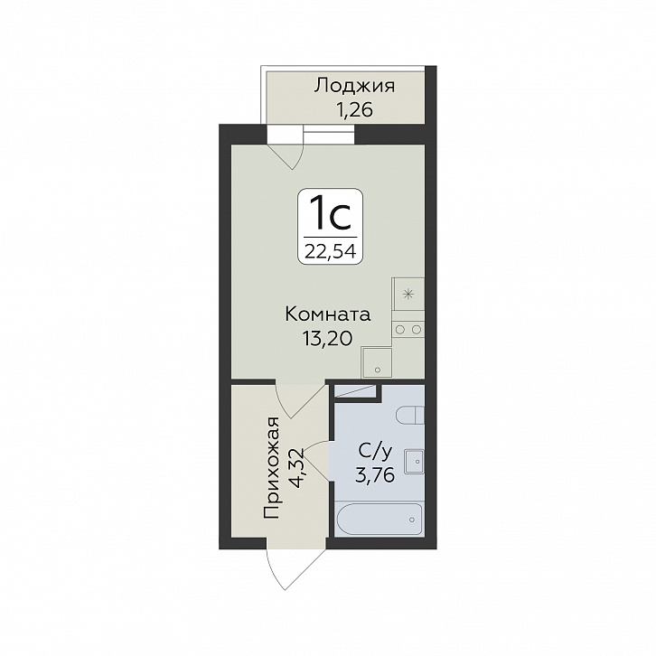 Помещение 0000038224 (Панорама юкки; ) планировка