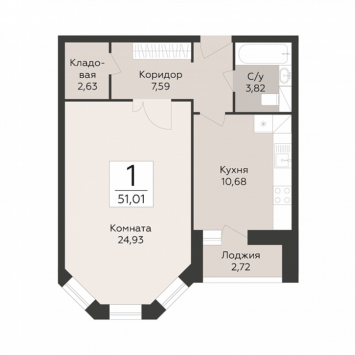 Помещение 0000051533 (Пахра Сити; МО,г. Подольск, б р Красногвардейский, д. 33А, 33Б) планировка