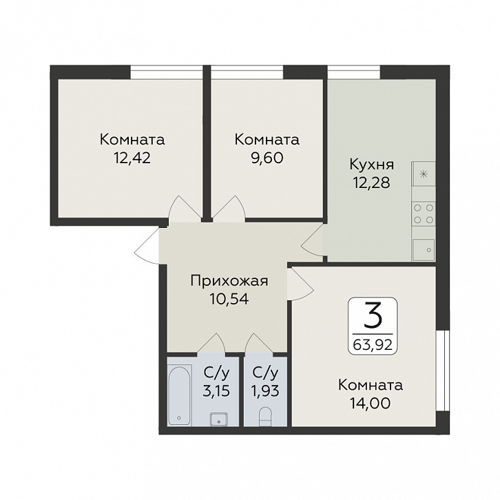 Помещение 0000038024 (Панорама юкки) планировка