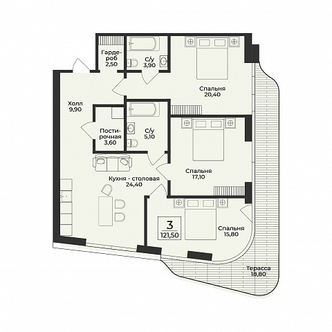 Планировка 000011038