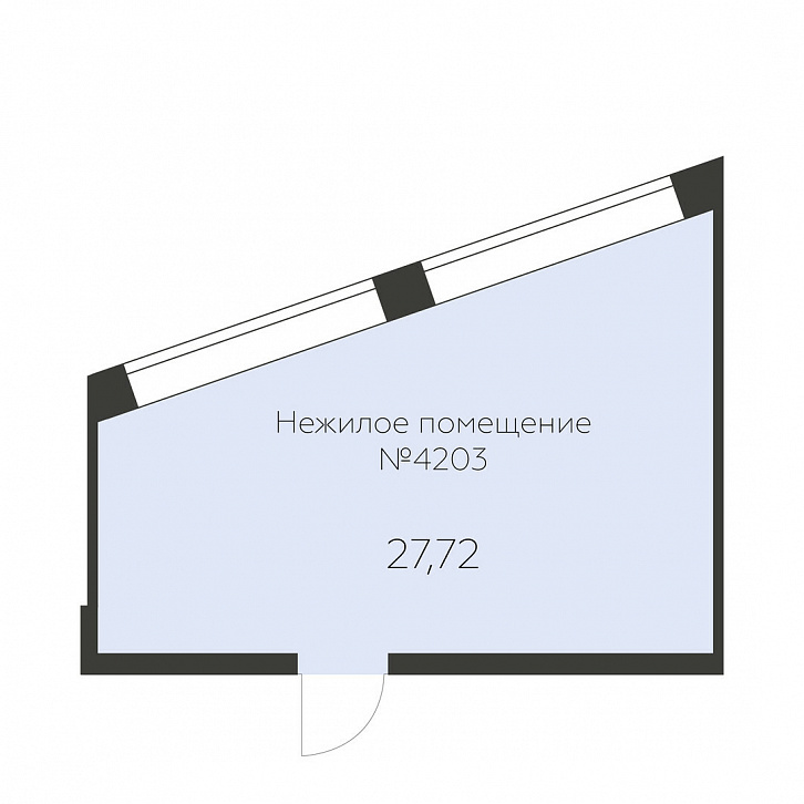 Помещение 0000038401 (Заря; Воронеж, ул. Ленинградская, 29Б) планировка