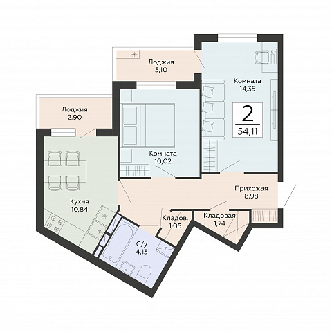 Планировка 000010419