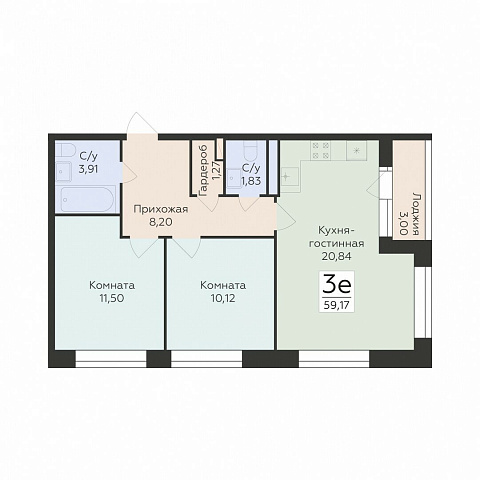 Планировка 000008637