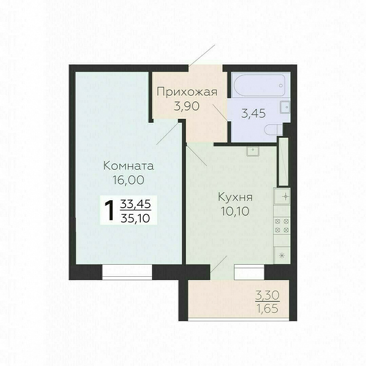 Помещение 0000032818 (Ленский) планировка