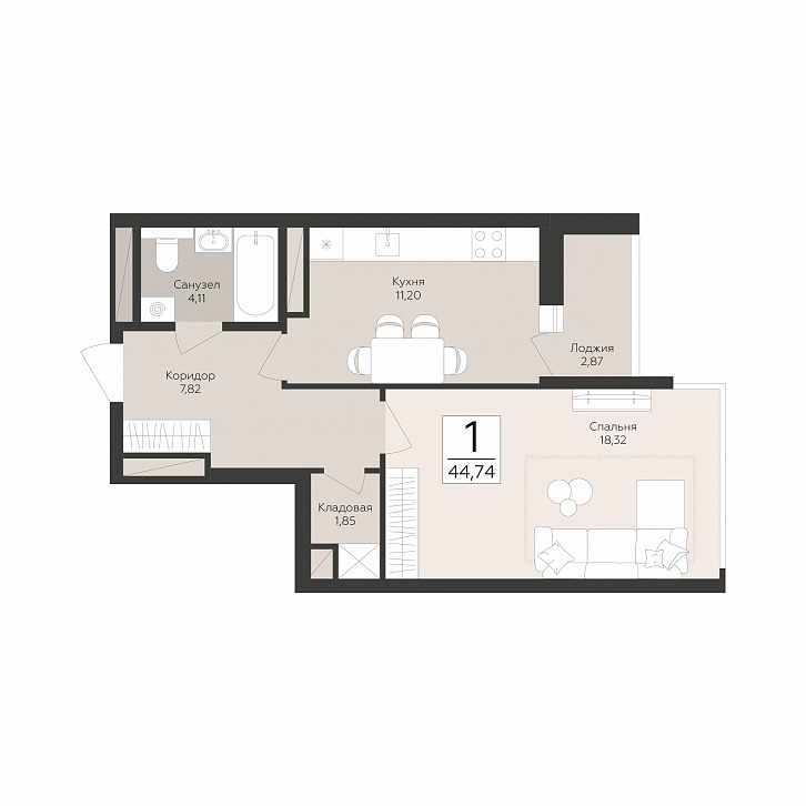 Помещение 0000050804 (Скай; ) планировка