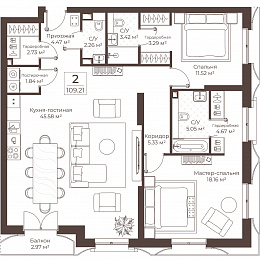 Планировка 000011340