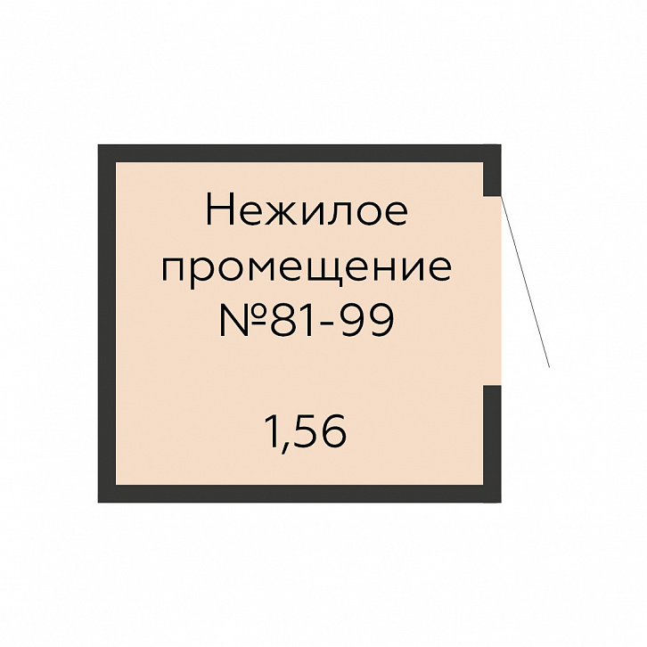 Помещение 0000043626 (Чехов; г. Воронеж, ул. Богдана Хмельницкого, 45а) планировка