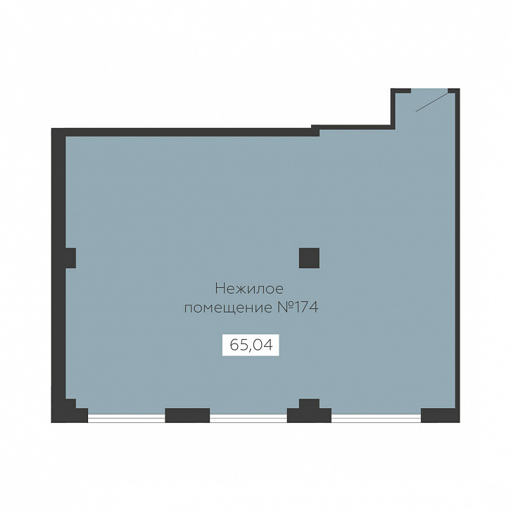 Помещение 0000038485 (Sintez; г. Воронеж, ул. Новосибирская 13б) планировка