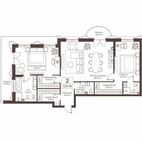 Планировка 000011386