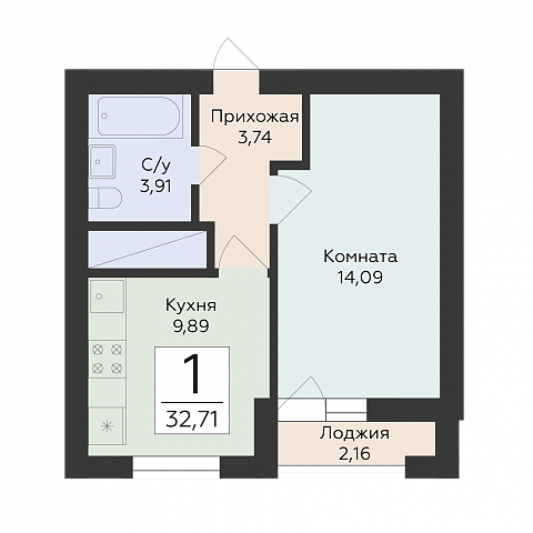 Планировка 000009673