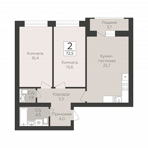 Планировка 000011566