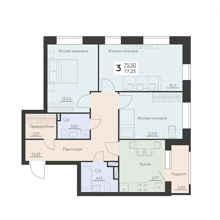 Помещение 0000035526 (Заря) планировка