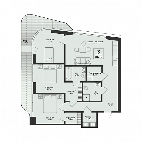 Планировка 000011062