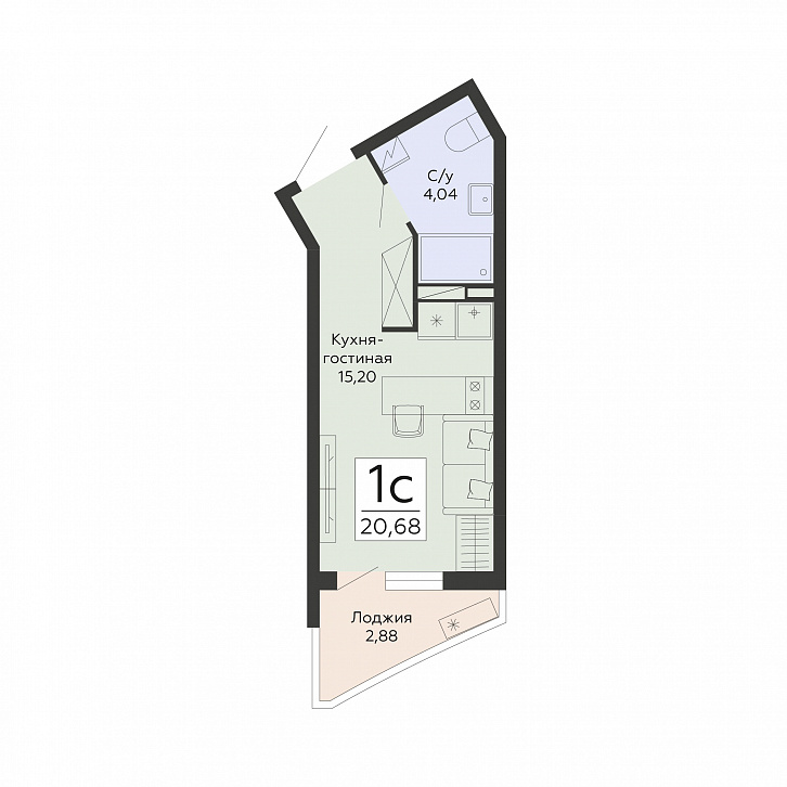 Помещение 0000048934 (Мармелад; ) планировка