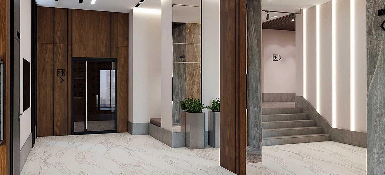 Входные группы и холлы