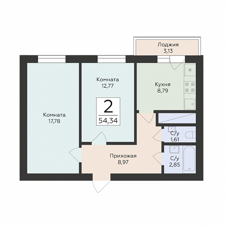 Помещение 0000047528 (Юность) планировка