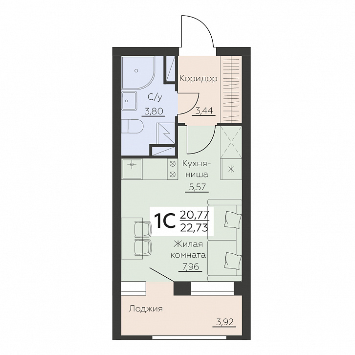 Помещение 0000034811 (Заря) планировка