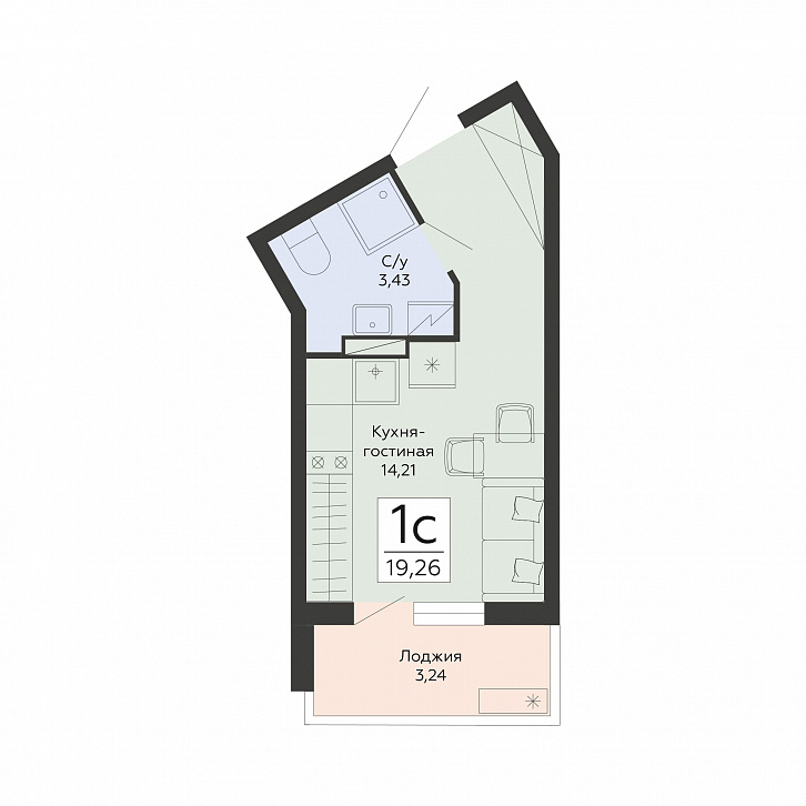 Помещение 0000049131 (Мармелад; ) планировка