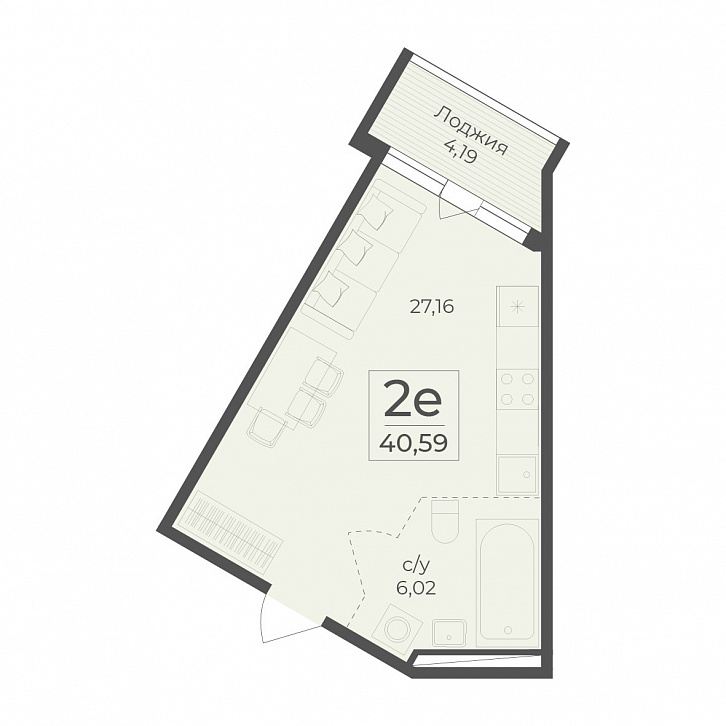 Помещение 0000036477 (Botanica) планировка