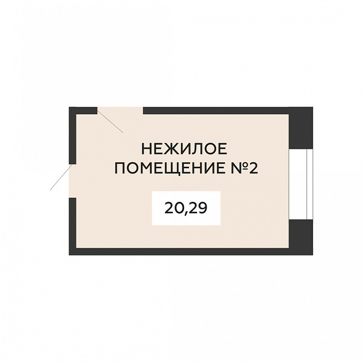Помещение 0000033871 (Салют; Самарская область, г. Самара, р-н Красноглинский, п.Мехзавод, квартал 3) планировка