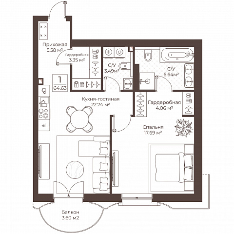 Планировка 000011372