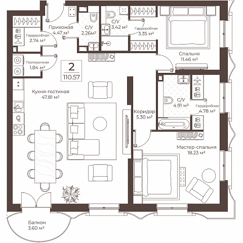 Планировка 000011344