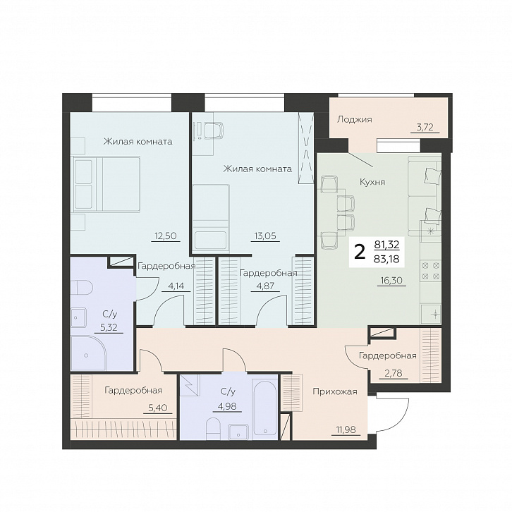 Помещение 0000035498 (Заря; Воронеж, Ленинградская 29Б) планировка