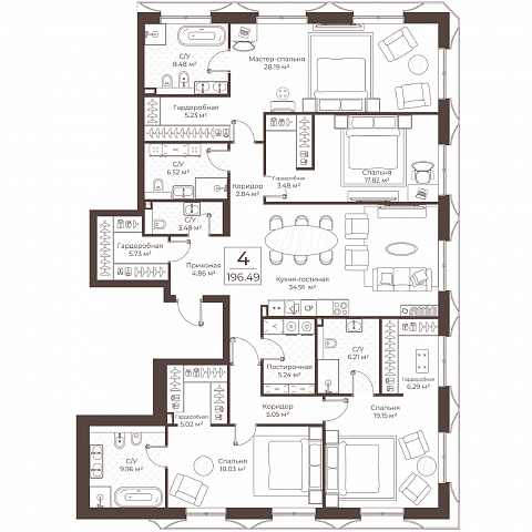 Планировка 000011395