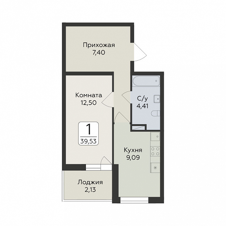 Помещение 0000038222 (Панорама юкки; ) планировка