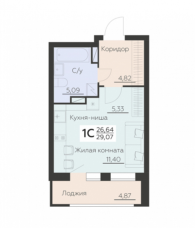 Помещение 0000035134 (Заря) планировка