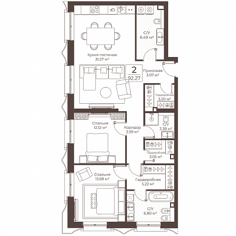 Планировка 000011661