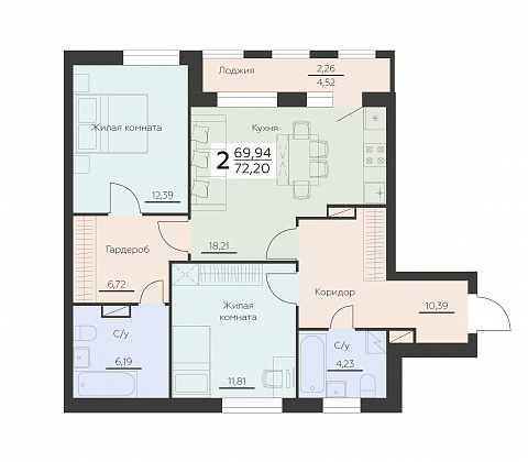 Планировка 000010335