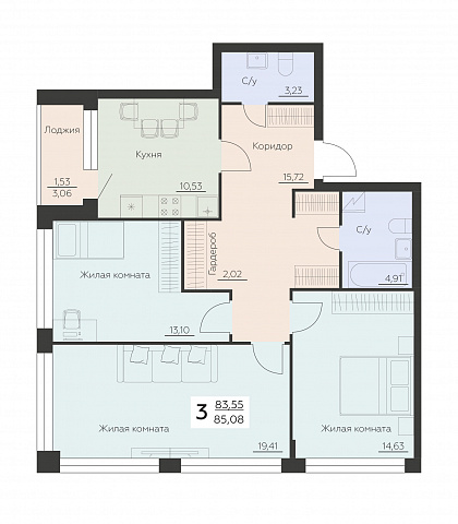 Планировка 000010347