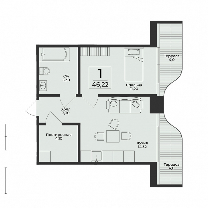 Помещение 0000050558 (Нега) планировка