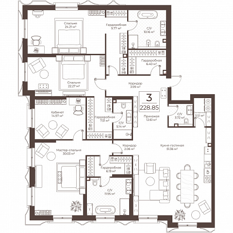 Планировка 000011366