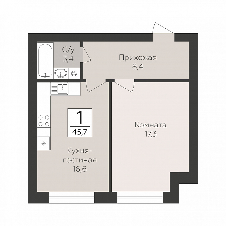 Помещение 0000051156 (Ритм; Бутурлиновка, ул. Студенческая, 3) планировка