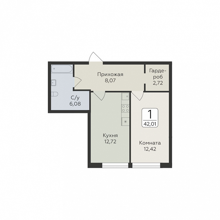 Помещение 0000038080 (Панорама юкки; ) планировка