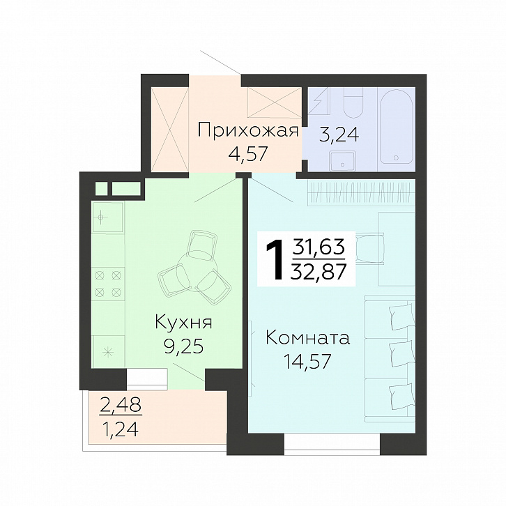Помещение 0000027031 (Квартал 45; г. Воронеж, улица 45-й Стрелковой дивизии, 113, 115, 117, 119) планировка