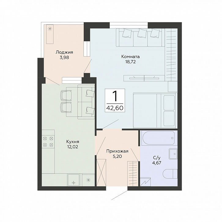 Помещение 0000048875 (Мармелад; ) планировка