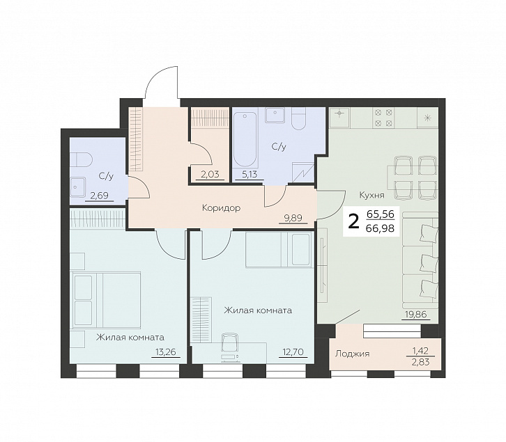 Помещение 0000035044 (Заря) планировка