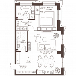 Планировка 000011327