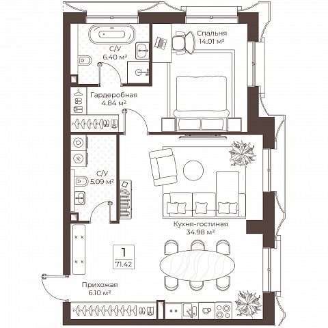 Планировка 000011327