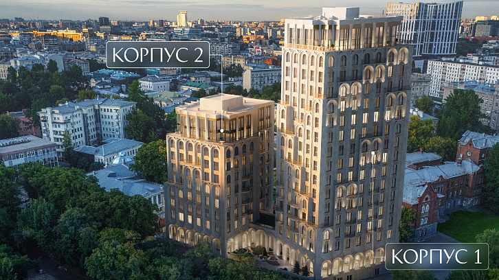 Помещение 0000051887 (Резиденции Воронцова; Москва, переулок Обуха, д. 3) план секци