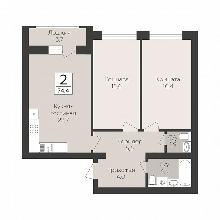 Помещение 0000051128 (Ритм; Воронежская область, г. Бутурлиновка, ул. Студенческая, 3) планировка