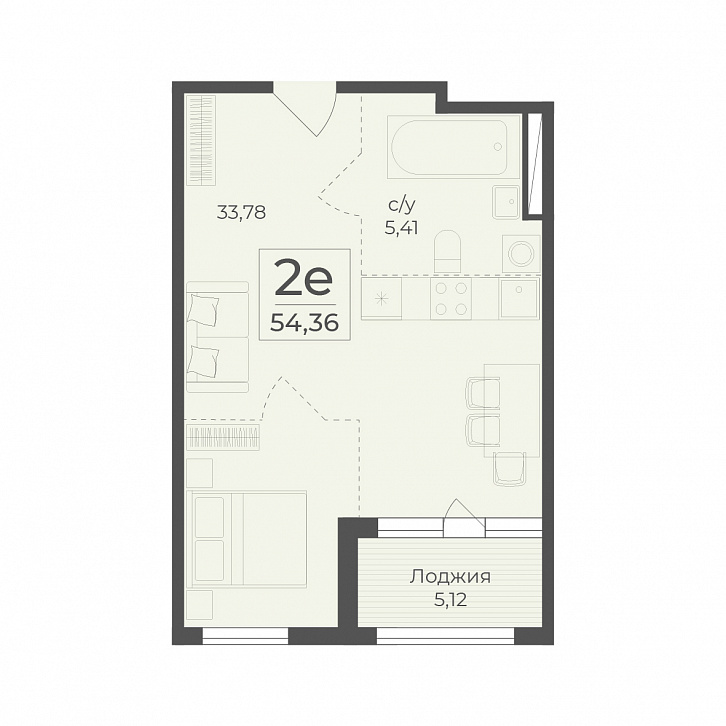 Помещение 0000036273 (Botanica; ) планировка