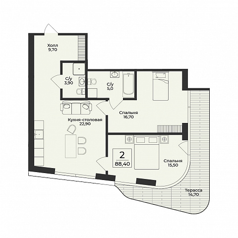 Планировка 000011022