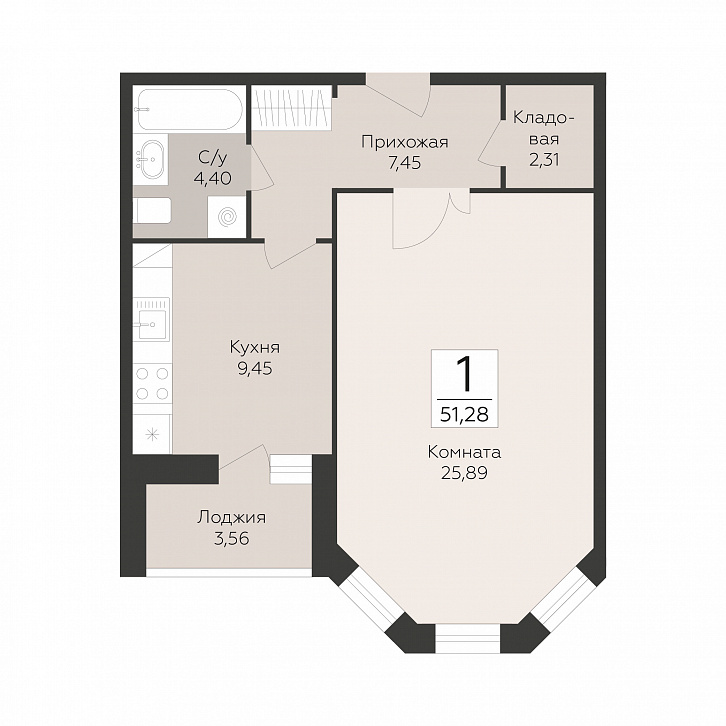 Помещение 0000051298 (Пахра Сити; МО,г. Подольск, б р Красногвардейский, д. 33А, 33Б) планировка