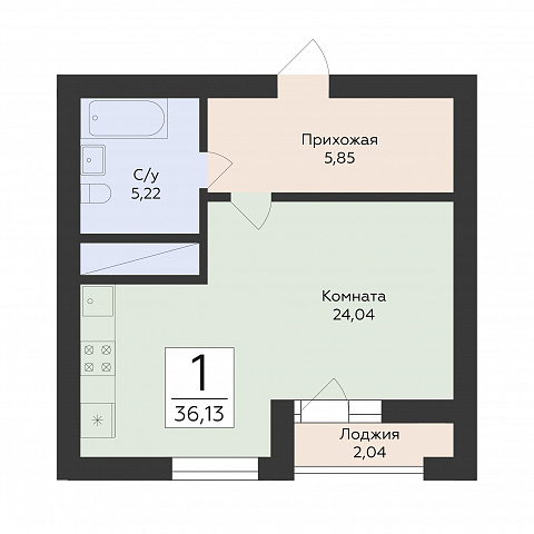 Планировка 000009704